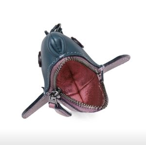 Coach Sharky Coin Case Purse